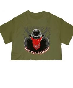 Arm The Animals Women's | Gorilla Riot | Cut Tee