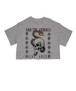 Arm The Animals Women's | Tattoo Snake | Cut Tee