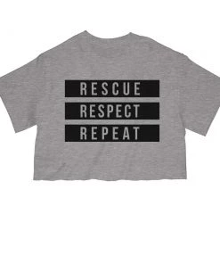 Arm The Animals Cut Crop Tees Women's | The 3 Rs | Cut Tee