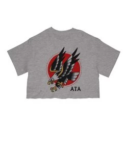 Arm The Animals Cut Crop Tees Women's | Tattoo Eagle | Cut Tee