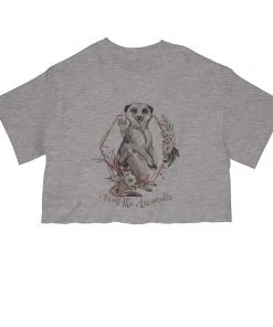 Arm The Animals Cut Crop Tees Women's | Ridgeline Meerkat | Cut Tee