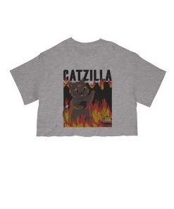 Arm The Animals Cut Crop Tees Women's | Catzilla | Cut Tee