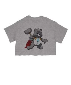 Arm The Animals Cut Crop Tees Women's | Bear Of Thunder | Cut Tee