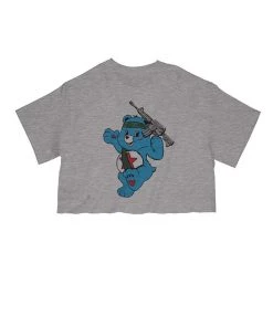 Arm The Animals Cut Crop Tees Women's | Bambo First Blood | Cut Tee