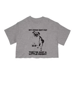 Arm The Animals Women's | Just A Little Bit Husky | Cut Tee