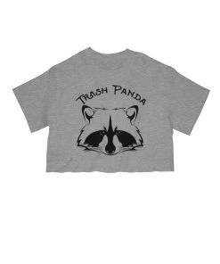 Arm The Animals Women's | Trash Panda | Cut Tee Cut Crop Tees