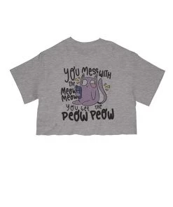 Arm The Animals Women's | Peow Peow | Cut Tee