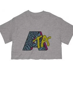 Arm The Animals Women's | Retro Logo | Cut Tee Cut Crop Tees