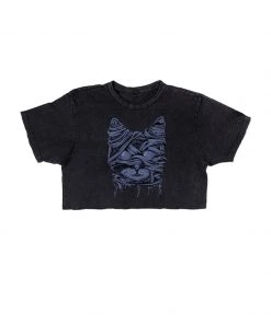 Arm The Animals Women's | Zombie Mummy Cat | Cut Tee Cut Crop Tees