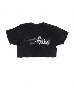 Arm The Animals Cut Crop Tees Women's | Scout Snipurr | Cut Tee