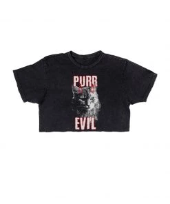 Arm The Animals Women's | Purr Evil | Cut Tee