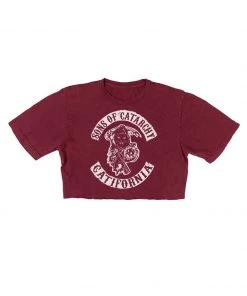 Arm The Animals Women's | Sons Of Catarchy | Cut Tee Cut Crop Tees