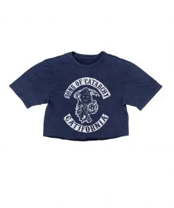 Arm The Animals Women's | Sons Of Catarchy | Cut Tee Cut Crop Tees