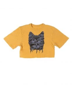 Arm The Animals Women's | Zombie Mummy Cat | Cut Tee Cut Crop Tees
