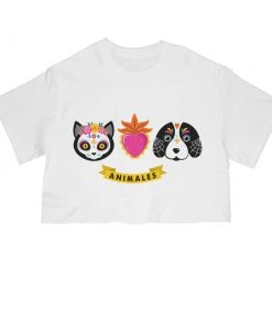 Arm The Animals Cut Crop Tees Women's | Alebrijes | Cut Tee