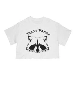 Arm The Animals Women's | Trash Panda | Cut Tee Cut Crop Tees