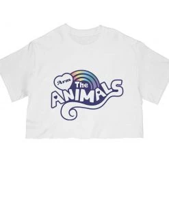Arm The Animals Women's | Pony Logo | Cut Tee Cut Crop Tees