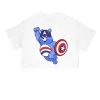 Arm The Animals Women's | Captain Cub | Cut Tee Cut Crop Tees