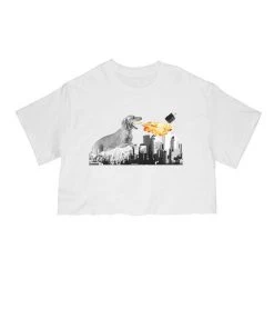 Arm The Animals Women's | Dogzilla | Cut Tee Cut Crop Tees