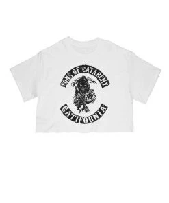 Arm The Animals Women's | Sons Of Catarchy | Cut Tee Cut Crop Tees