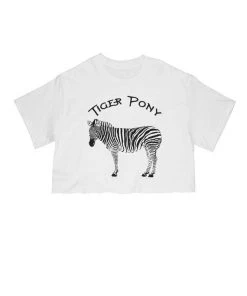 Arm The Animals Cut Crop Tees Women's | Tiger Pony | Cut Tee