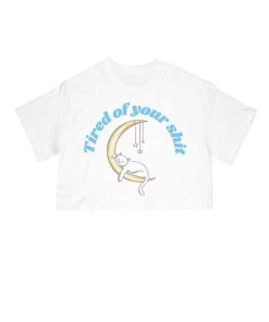 Arm The Animals Women's | Tired Of Your Shit | Cut Tee