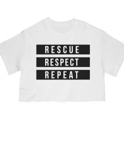 Arm The Animals Cut Crop Tees Women's | The 3 Rs | Cut Tee