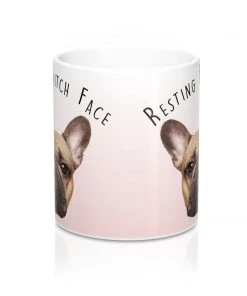 Printify Accessory | Resting Bitch Face | Coffee Mug Mugs