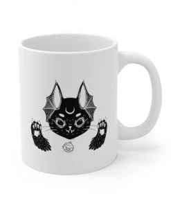 Printify Mugs Accessory | Coven Cat | Coffee Mug
