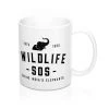 Printify Drinkware Accessory | WLSOS (1995) (Black) | Coffee Mug