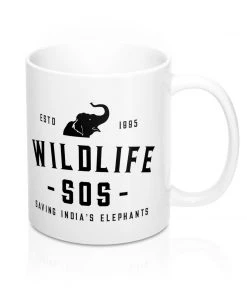 Printify Drinkware Accessory | WLSOS (1995) (Black) | Coffee Mug