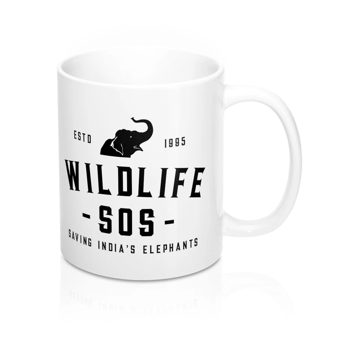 Printify Drinkware Accessory | WLSOS (1995) (Black) | Coffee Mug