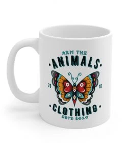 Printify Accessory | Varsity Butterfly | Coffee Mug Mugs