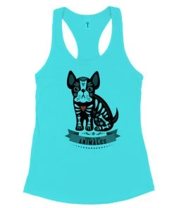 Arm The Animals Women's | Frenchie Alebrije | Ideal Tank Top Tank Tops