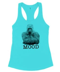 Arm The Animals Women's | Mood Unamused Gorilla | Ideal Tank Top
