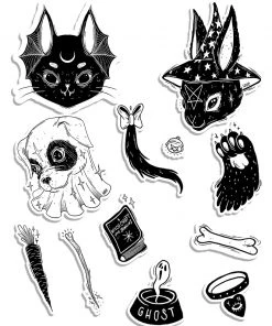 Arm The Animals BIG SALE - BOGO 50!!! Stickers | Coven Series | 4mm UV Coated Die Cut Sticker Set