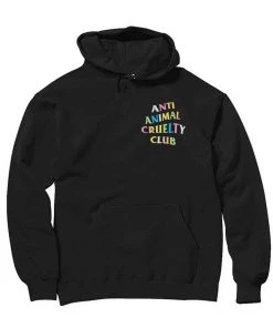 Arm The Animals Unisex | Rainbow Anti Animal Cruelty Club | Hoodie Hoodies