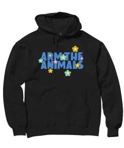 Arm The Animals Unisex | Summer Pop Logo | Hoodie