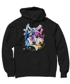 Arm The Animals Hoodies Unisex | Sunset Wolf | Hoodie