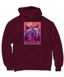 WLSOS Unisex | Raju Travel Poster | Hoodie Wildlife SOS