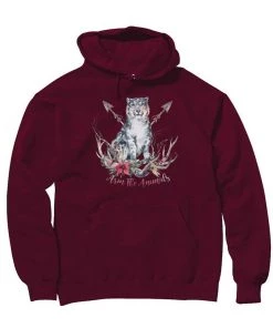 Arm The Animals Unisex | Ridgeline Snow Leopard | Hoodie