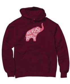WLSOS Wildlife SOS Unisex | Refuse To Ride | Hoodie