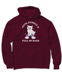 Arm The Animals Unisex | Rage Kitty | Hoodie
