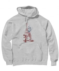 Arm The Animals Unisex | 4th Of July Ain't Kitten Around | Oversized Hoodie Hoodies