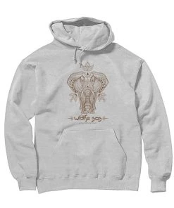 Wildlife SOS Unisex | WLSOS Henna Elephant | Hoodie