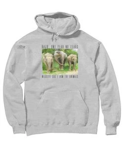 WLSOS Wildlife SOS Unisex | Raju Family And Friends | Hoodie