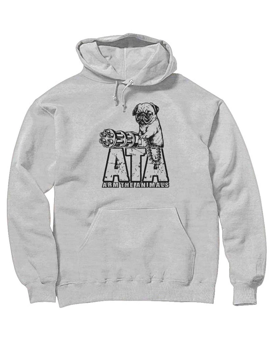 Arm The Animals Unisex | Predator Pug | Hoodie Hoodies