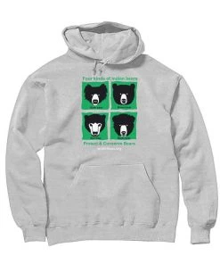Wildlife SOS Unisex | WLSOS Four Bears | Hoodie