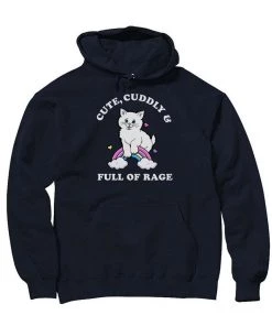 Arm The Animals Unisex | Rage Kitty | Hoodie