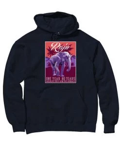WLSOS Unisex | Raju Travel Poster | Hoodie Wildlife SOS